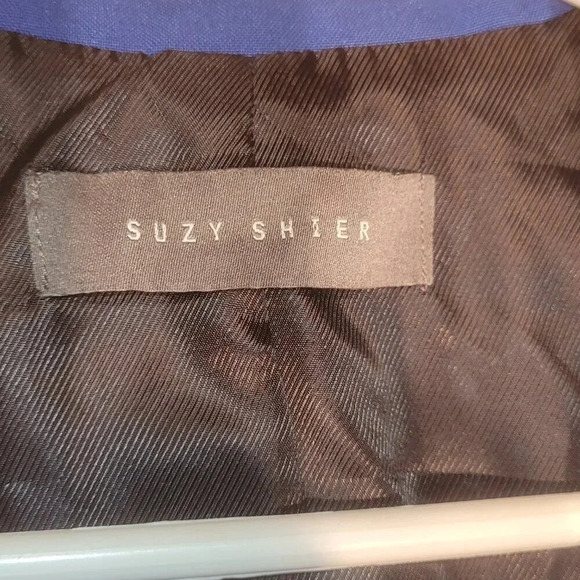 Women's Blue Blazer Jacket by Suzy Shier,  Size Small - Picture 2 of 13